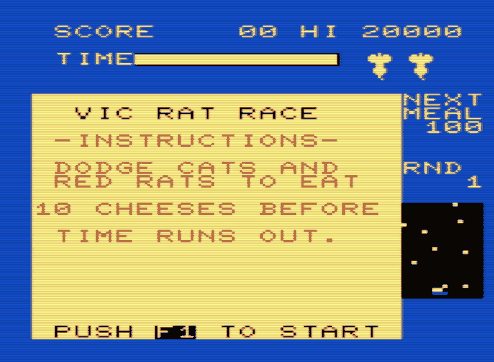 VIC 1910 Radar Rat Race